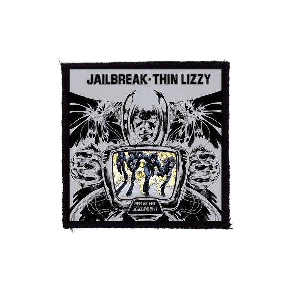 THIN LIZZY: Jailbreak (9,5 cm x 9,5 cm) (felvarró) THIN LIZZY: Jailbreak (9,5 cm x 9,5 cm) (felvarró)