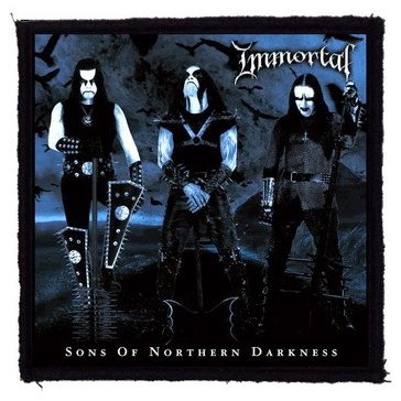 IMMORTAL: Sons Of Northern D. (9,5 cm x 9,5 cm) (felvarró)