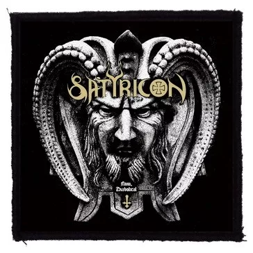 SATYRICON: Now, Diabolical (9,5 cm x 9,5 cm) (felvarró)