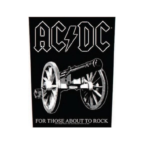AC/DC: For Those About (hátfelvarró / backpatch) AC/DC: For Those About (hátfelvarró / backpatch)