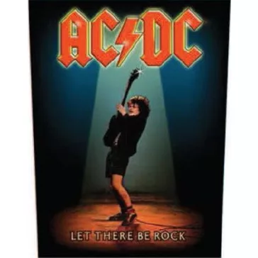 AC/DC: Let There Be Rock (hátfelvarró / backpatch)