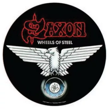 SAXON: Wheels Of Steel (hátfelvarró / backpatch)
