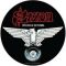 SAXON: Wheels Of Steel (hátfelvarró / backpatch)