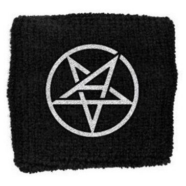 ANTHRAX: Pentagram Logo (frottír csuklószorító)