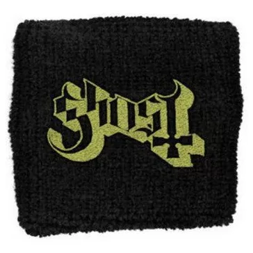 GHOST: Logo (frottír csuklószorító)