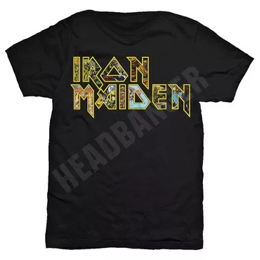 IRON MAIDEN: Logo Eddie (póló)