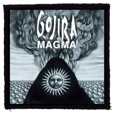 GOJIRA: Magma (9,5 cm x 9,5 cm) (felvarró)