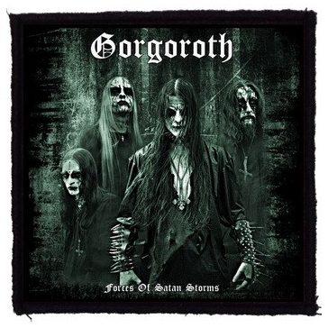   GORGOROTH: Forces Of Satan Storms (9,5 cm x 9,5 cm) (felvarró)