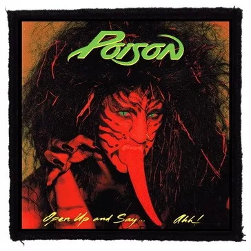 POISON: Open Up (9,5 cm x 9,5 cm) (felvarró)