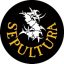 SEPULTURA: S Logo (circle, 9,5 cm) (felvarró)