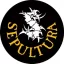 SEPULTURA: S Logo (circle, 9,5 cm) (felvarró)