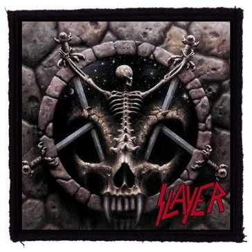 SLAYER: Divine Intervention (9,5 cm x 9,5 cm) (felvarró)