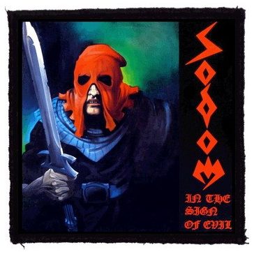 SODOM: In The Sign Of Evil (9,5 cm x 9,5 cm) (felvarró)