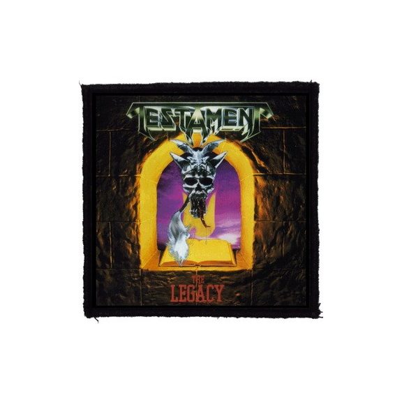 TESTAMENT: The Legacy (9,5 cm x 9,5 cm) (felvarró) TESTAMENT: The Legacy (9,5 cm x 9,5 cm) (felvarró)