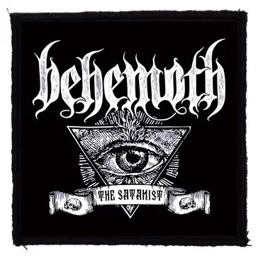 BEHEMOTH: The Satanist Eye (9,5 cm x 9,5 cm) (felvarró)