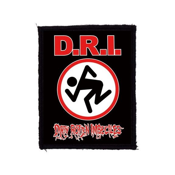 D.R.I.: Logo (7,5 cm x 9,5 cm) (felvarró) D.R.I.: Logo (7,5 cm x 9,5 cm) (felvarró)