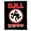 D.R.I.: Logo (7,5 cm x 9,5 cm) (felvarró)