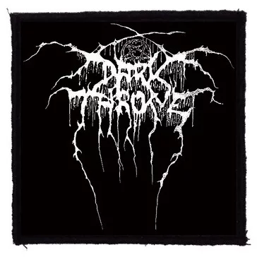 DARKTHRONE: Logo (9,5 cm x 9,5 cm) (felvarró)