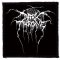 DARKTHRONE: Logo (9,5 cm x 9,5 cm) (felvarró)