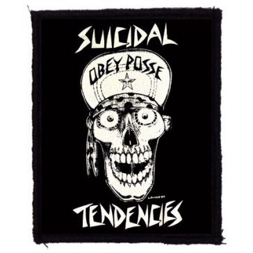 SUICIDAL TENDENCIES: Obey (7,5 cm x 9,5 cm) (felvarró)