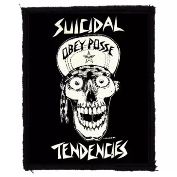 SUICIDAL TENDENCIES: Obey (7,5 cm x 9,5 cm) (felvarró)