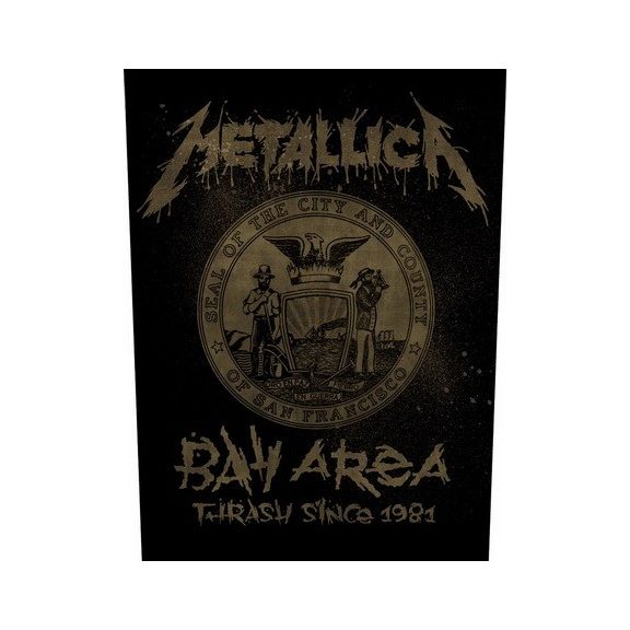 METALLICA: Bay Area Thrash (hátfelvarró / backpatch) METALLICA: Bay Area Thrash (hátfelvarró / backpatch)