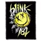 BLINK 182: Smiley Logo (7,5 cm x 9,5 cm) (felvarró)