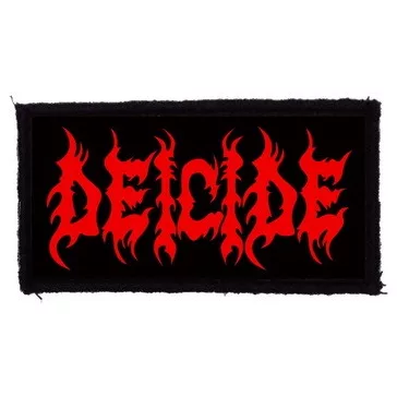 DEICIDE: Logo (9,5 cm x 4,5 cm) (felvarró)
