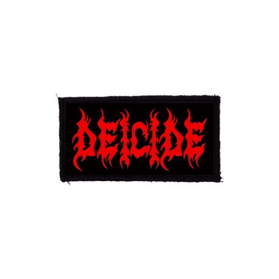 DEICIDE: Logo (9,5 cm x 4,5 cm) (felvarró) DEICIDE: Logo (9,5 cm x 4,5 cm) (felvarró)