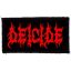 DEICIDE: Logo (9,5 cm x 4,5 cm) (felvarró)