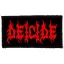 DEICIDE: Logo (9,5 cm x 4,5 cm) (felvarró)