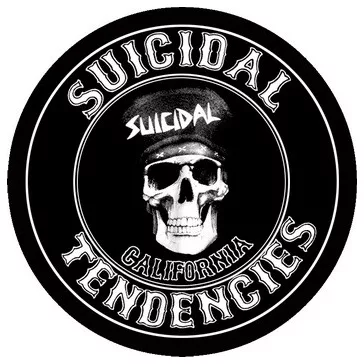 SUICIDAL TENDENCIES: California (circle, 95 mm) (felvarró)