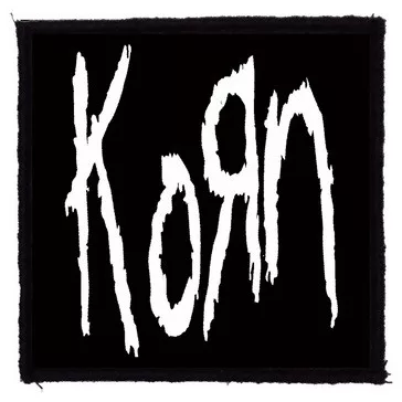 KORN: Logo (9,5 cm x 9,5 cm) (felvarró)