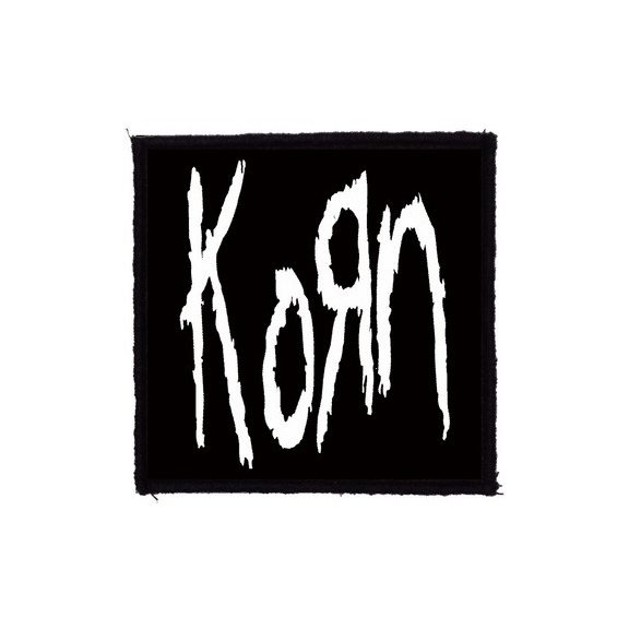 KORN: Logo (9,5 cm x 9,5 cm) (felvarró) KORN: Logo (9,5 cm x 9,5 cm) (felvarró)