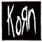 KORN: Logo (9,5 cm x 9,5 cm) (felvarró)