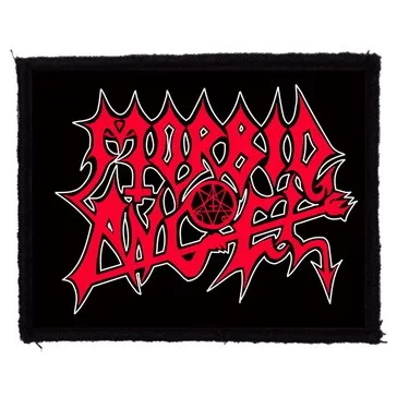 MORBID ANGEL: Logo (9,5 cm x 7,5 cm) (felvarró)