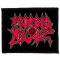 MORBID ANGEL: Logo (9,5 cm x 7,5 cm) (felvarró)