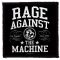 RAGE AGAINST THE MACHINE: Crown (9,5 cm x 9,5 cm) (felvarró)