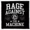 RAGE AGAINST THE MACHINE: Crown (9,5 cm x 9,5 cm) (felvarró)