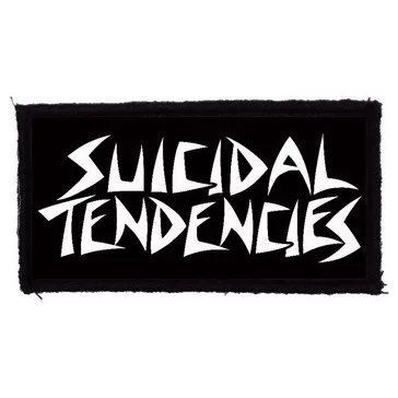 SUICIDAL TENDENCIES: Logo small (95x50) (felvarró)