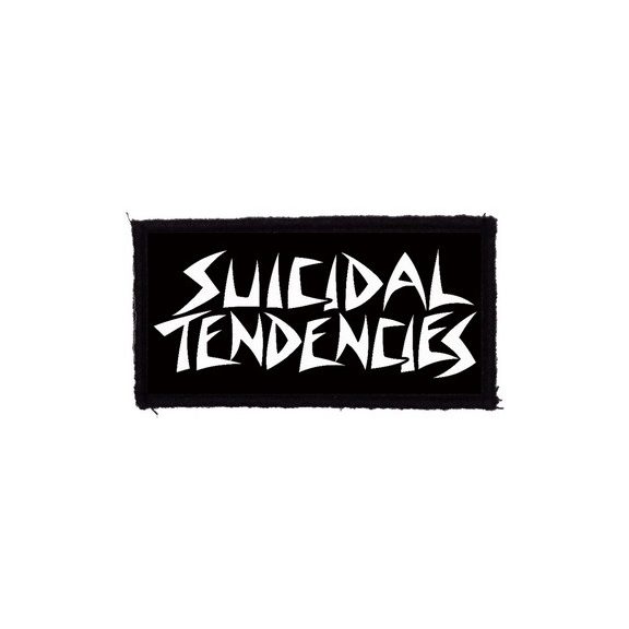 SUICIDAL TENDENCIES: Logo small (95x50) (felvarró) SUICIDAL TENDENCIES: Logo small (95x50) (felvarró)