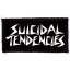 SUICIDAL TENDENCIES: Logo small (95x50) (felvarró)