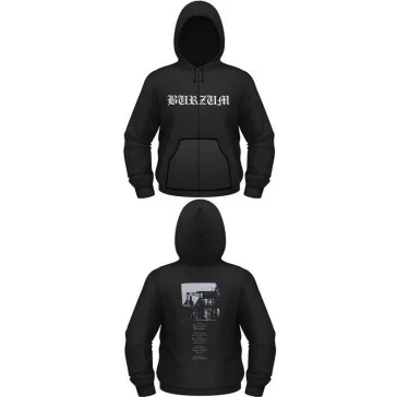 BURZUM: Aske (kapucnis pulóver, cipzáros)