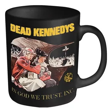 DEAD KENNEDYS: In God We Trust (black mug) (bögre)