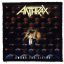 ANTHRAX: Among The Living (9,5 cm x 9,5 cm) (felvarró)