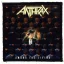 ANTHRAX: Among The Living (9,5 cm x 9,5 cm) (felvarró)