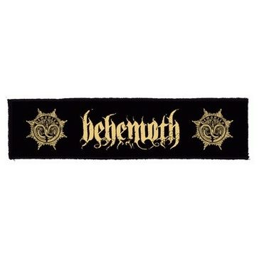 BEHEMOTH: Logo Superstrip (22 cm x 5 cm) (felvarró)