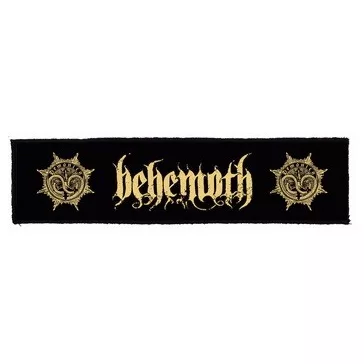 BEHEMOTH: Logo Superstrip (22 cm x 5 cm) (felvarró)