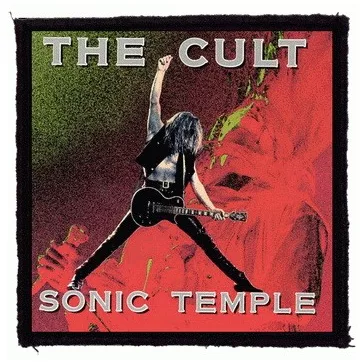 CULT: Sonic Temple (9,5 cm x 9,5 cm) (felvarró)