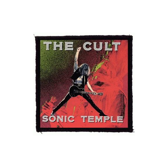 CULT: Sonic Temple (9,5 cm x 9,5 cm) (felvarró) CULT: Sonic Temple (9,5 cm x 9,5 cm) (felvarró)